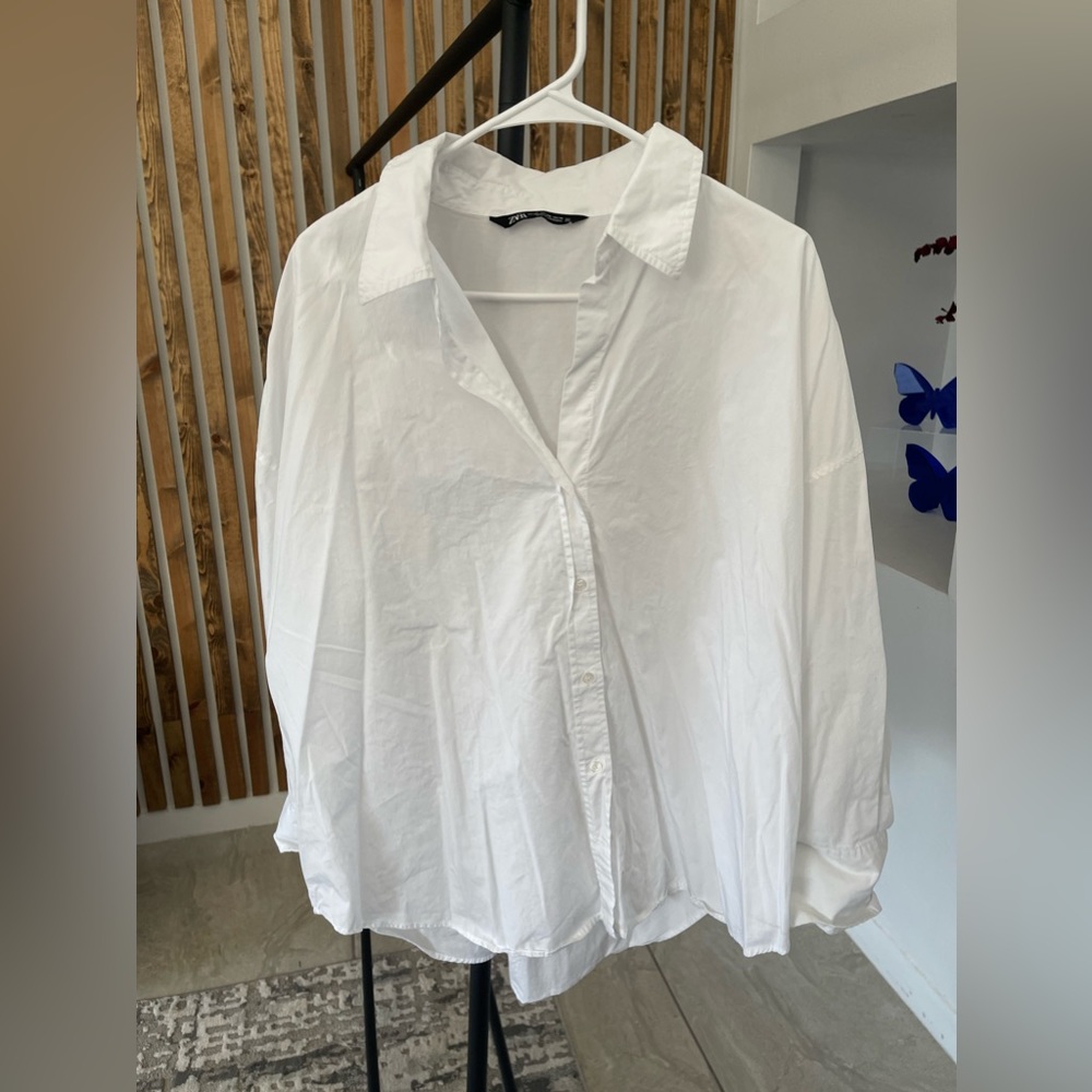 Zara perfect white shirt